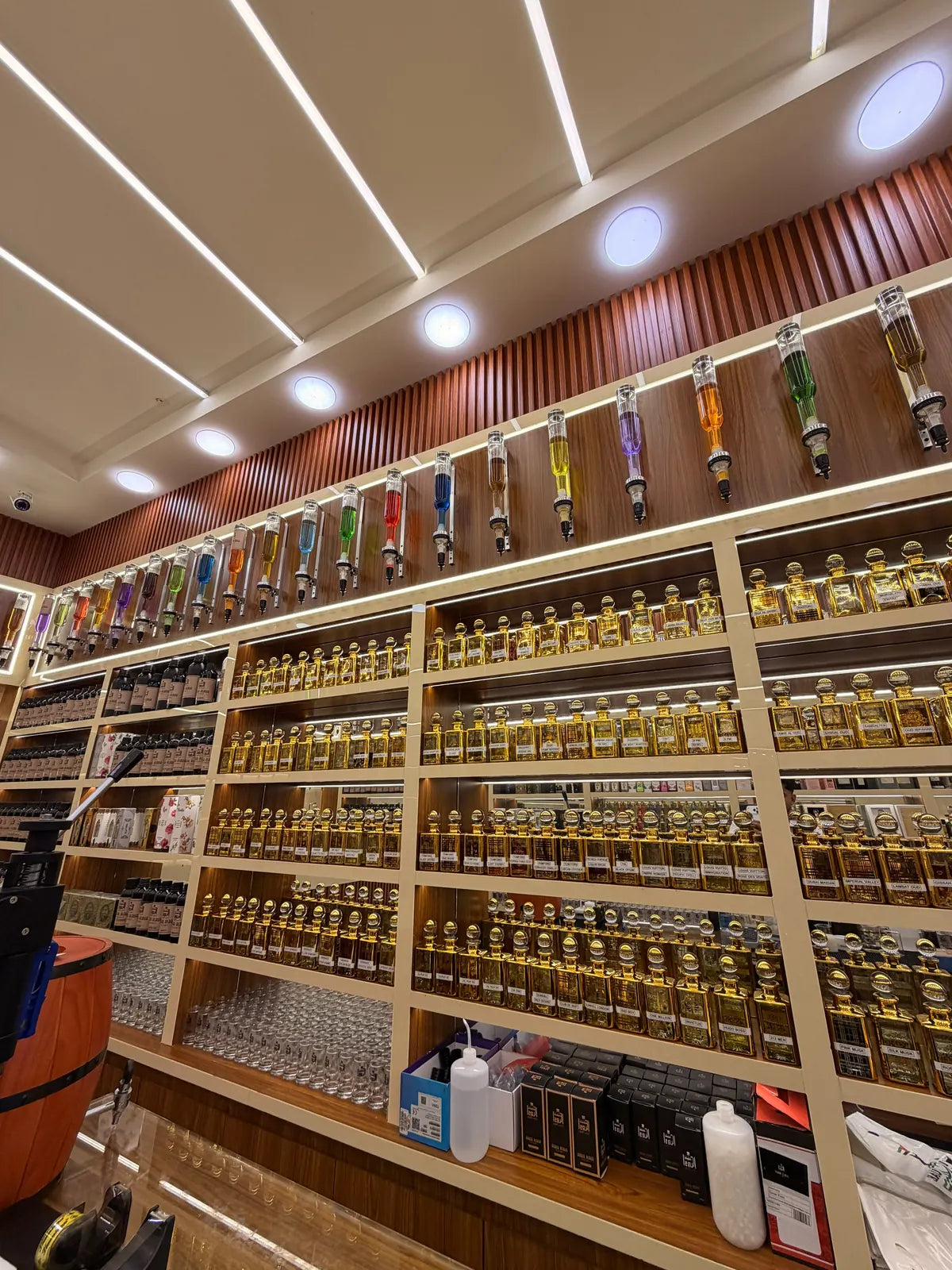 Perfume aisle