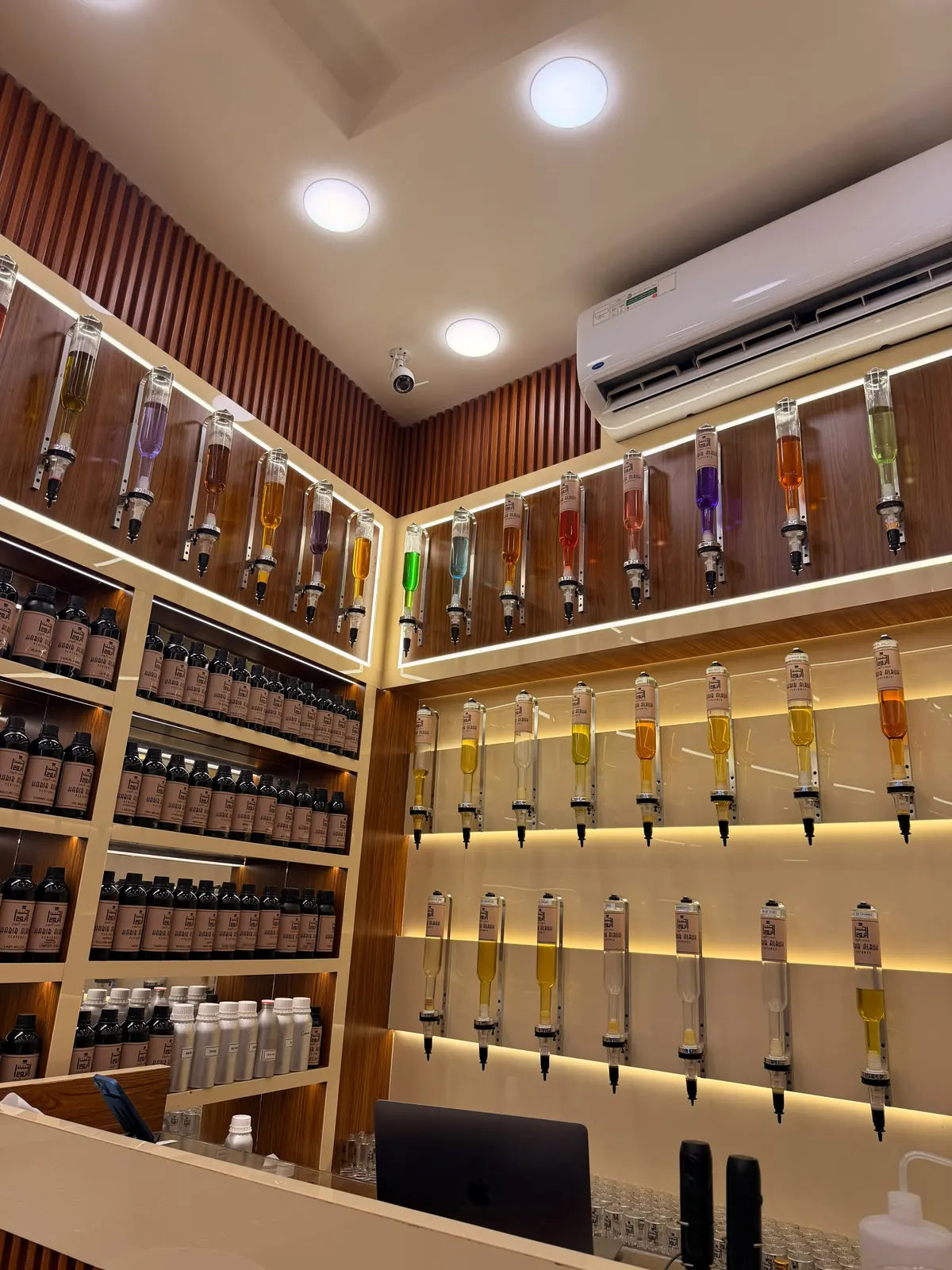 Attar oil dispensers